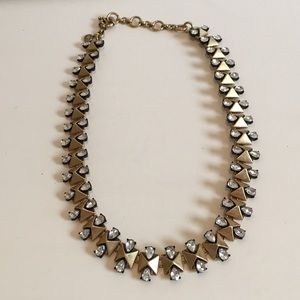 Beautiful deco-inspired rhinestone necklace